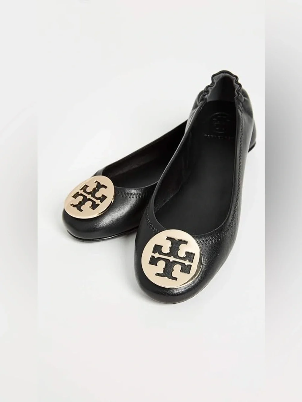 Tory Burch Minnie Leather Travel Ballet Flats